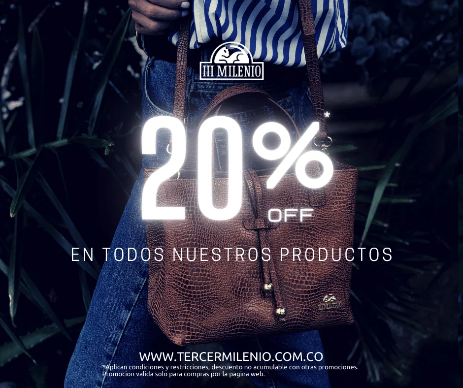 III MILENIO – Bolsos Accesorios Zapatos – Tienda en Linea – Bucaramanga